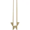 Styltor i trä, H: 140 cm, 6 st./ 1 förp.