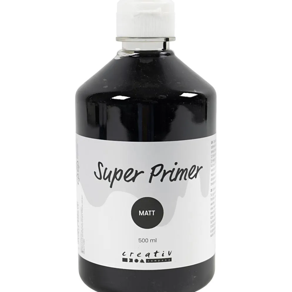 Super Primer, svart, 500 ml/ 1 flaska
