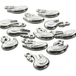 Svanberlocker, stl. 18x20 mm, ca. 65 st., 50 g/ 1 påse
