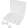 Symaskinsspolar i box, H: 10 mm, Dia. 20 mm, 1 set
