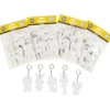 Textilfigurer med nyckelring, H: 6-10 cm, 25 st./ 1 förp.