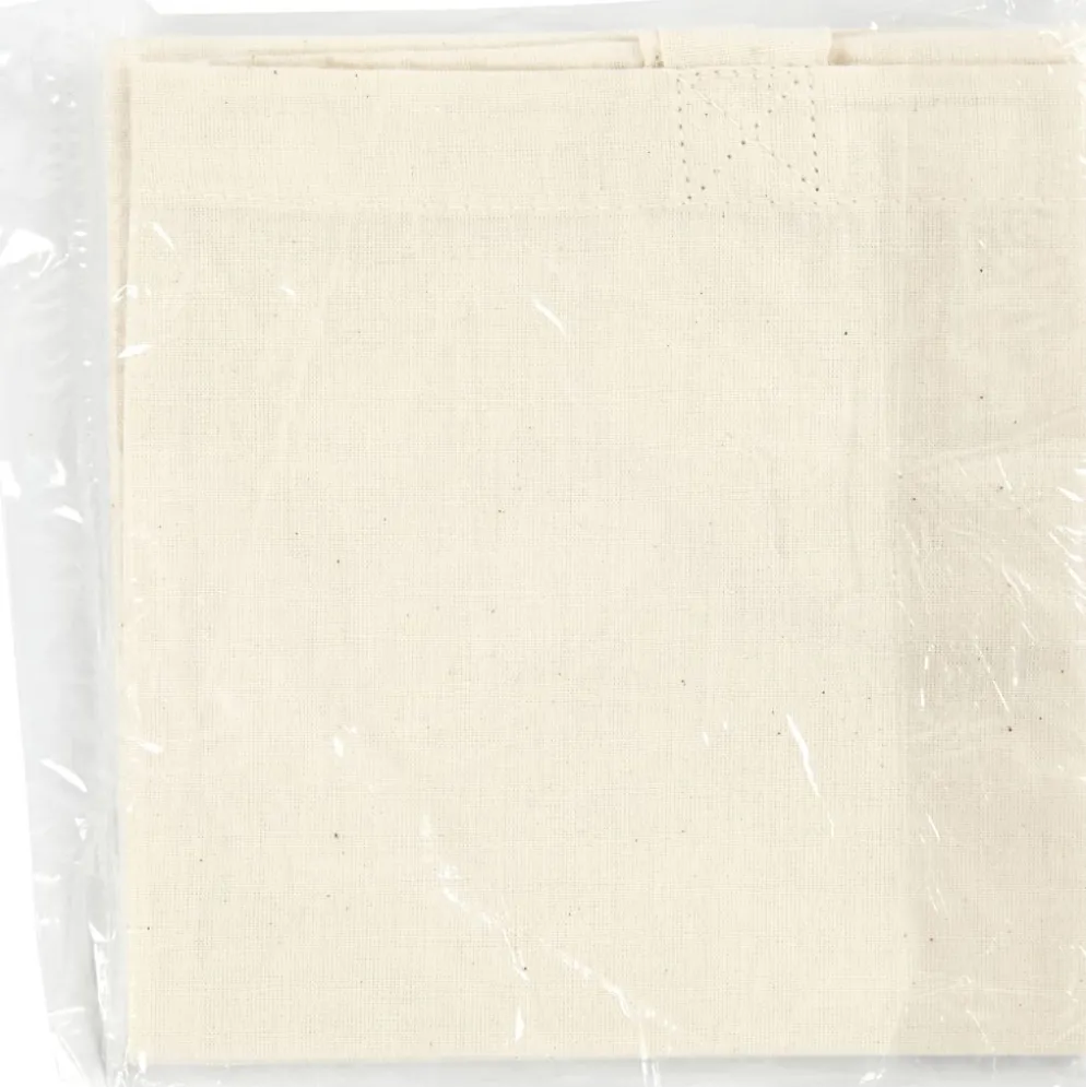 Textilkasse, stl. 30x33 cm, 135 g, ljusnatur, 1 st.