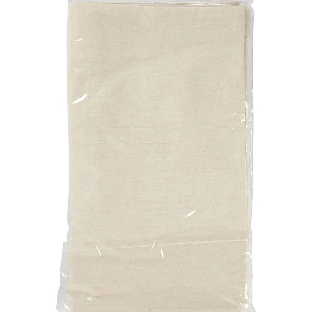 Textilkasse, stl. 38x42 cm, 145 g, ljusnatur, 5 st./ 1 förp.