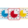 Time Timer® klassrumsset, primärfärger, stl. 19x19x3,8 cm, 3 st./ 1 förp.