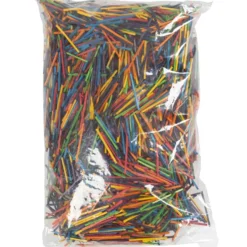 Tändstickor, L: 5 cm, mixade färger, 4300 st., 500 g/ 1 förp.