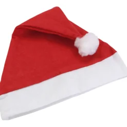Tomteluva för barn, stl. 56 cm, röd, vit, 1 st.