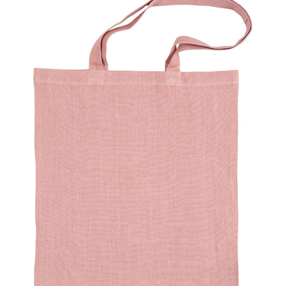 Tote bag, stl. 38x42 cm, 185 g, rosa, 1 st./ 1 förp.