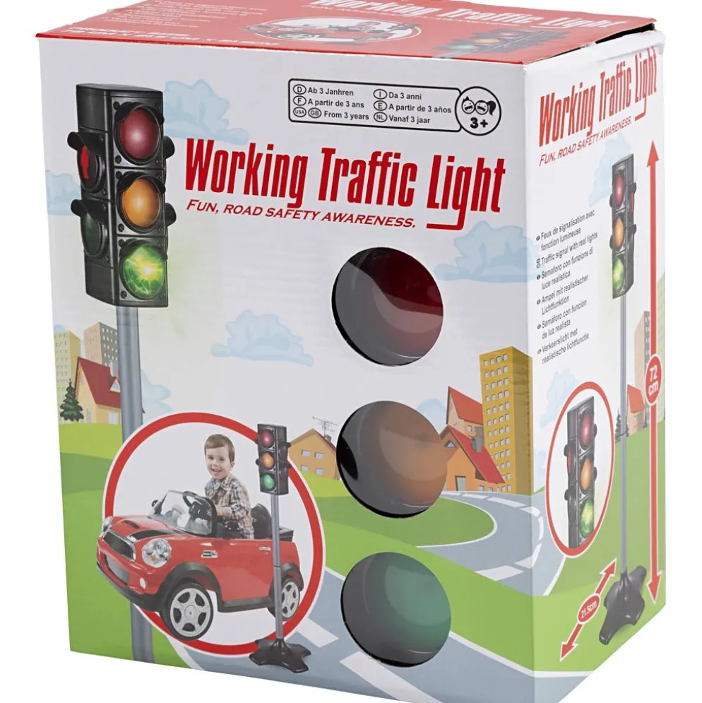 Trafikljus, H: 75 cm, 1 set