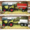 Traktor med ljus och ljud, L: 35 cm, stl. 1:32, Innehållet kan variera , 4 delar/ 1 förp.