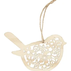 Trädekorationer, fjäril, blomma, fågel, H: 10 cm, B: 10 cm, 90 st./ 1 förp.