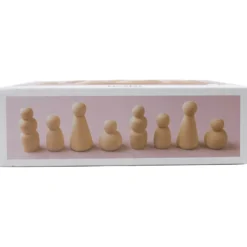 Träfigurskropp, H: 5-8 cm, 90 mix./ 1 förp.