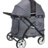 TRILLE Goliat barnvagn, stl. 120x82x97 cm, grå, 1 st.