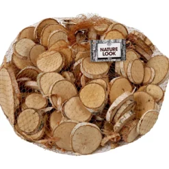 Trämix, Dia. 25-45 mm, tjocklek 7 mm, ca. 140 st., 600 g/ 1 förp.