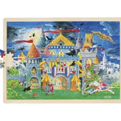 Träpussel , riddare och prinsessor, 192 brickor, 1 st.