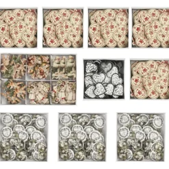 Trästickers, stl. 20-50 mm, Innehållet kan variera , 10 förp./ 1 förp.