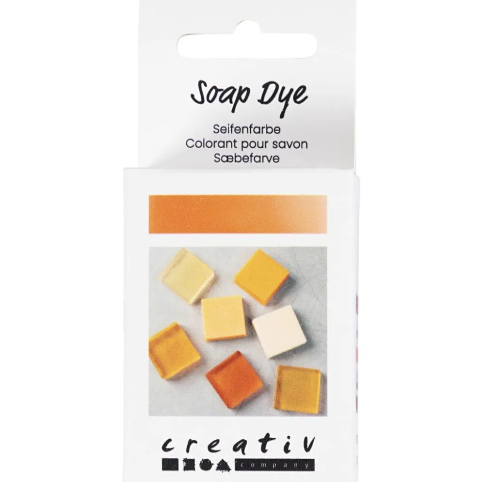 Tvålfärg, orange, 10 ml/ 1 flaska