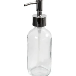 Tvålpump, H: 19,3 cm, Dia. 6,3 cm, 230 ml, klar, 1 st.