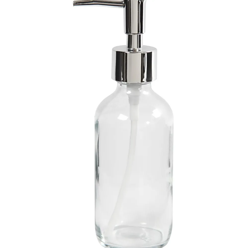 Tvålpump, H: 19,3 cm, Dia. 6,3 cm, 230 ml, klar, 1 st.
