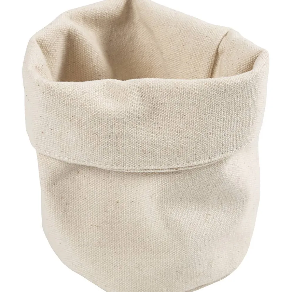 Tygkorgar, H: 14,5 cm, Dia. 9 cm, 385 g, ljusnatur, 10 st./ 1 förp.