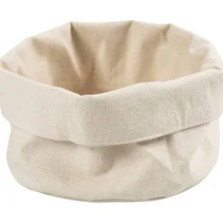 Tygkorgar, H: 14,5 cm, Dia. 20 cm, 385 g, ljusnatur, 2 st./ 1 förp.