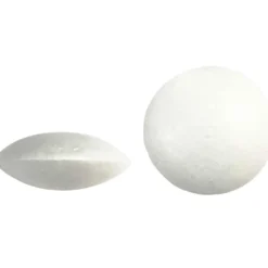 Ufon, Dia. 7,5 cm, tjocklek 31 mm, vit, 100 st./ 1 förp.
