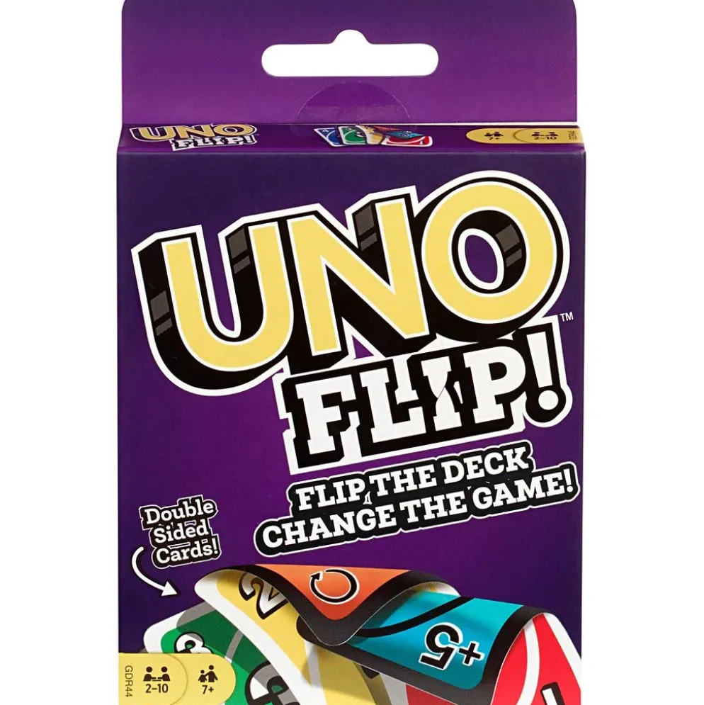 UNO Flip, L: 14 cm, B: 9 cm, DK,NO,SE,FI, 112 delar/ 1 förp.