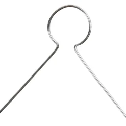 Upphängningskrokar, L: 22 mm, Hålstl. 8 mm, försilvrad, 50 st./ 1 förp.