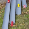Vattenkanaler i plast, stl. 60, 90, 110, 140 cm, 1 förp.