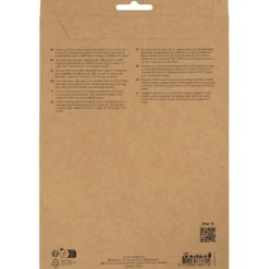Vattenlösligt broderiark, A5, ark 148,5x210 mm, vit, 8 ark/ 1 förp.