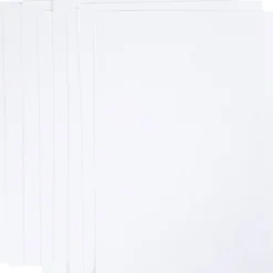 Vattenlösligt broderiark, A5, ark 148,5x210 mm, vit, 8 ark/ 1 förp.