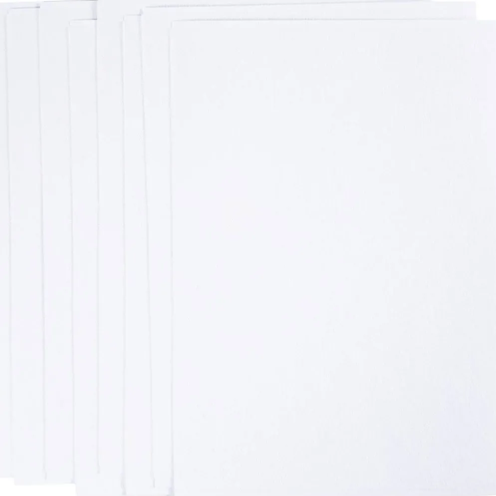 Vattenlösligt broderiark, A5, ark 148,5x210 mm, vit, 8 ark/ 1 förp.