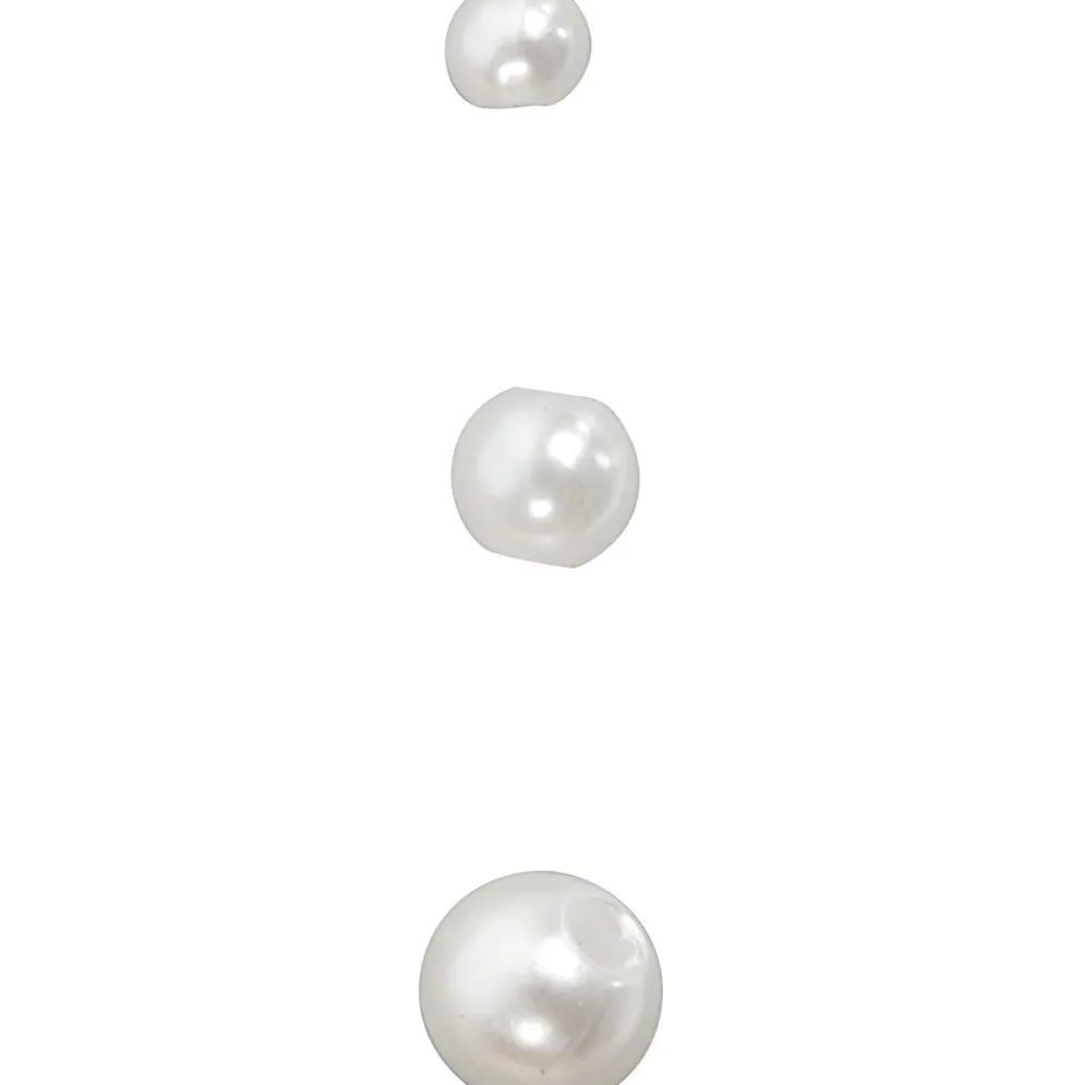 Vaxpärlor, Dia. 5 mm, Hålstl. 0,7 mm, pärlemor, 100 st./ 1 förp.