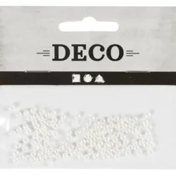 Vaxpärlor, Dia. 3 mm, Hålstl. 0,7 mm, pärlemor, 150 st./ 1 förp.