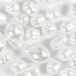 Vaxpärlor, Oval, Dia. 6-14 mm, Hålstl. 1,3-1,5 mm, 30 st./ 1 förp.