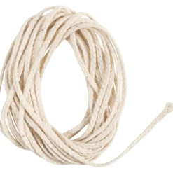 Veke, Lämplig för ljus stöpta i dopp (dia. 15–22 mm) och ljus stöpta i form (40–60 mm), 100 g, 3 m/ 1 förp.