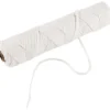 Veke till stearin, Lämplig för ljus med en diameter på 50–70 stöpta i stöpform, B: 2 mm, 100 g, 80 m/ 1 rl.