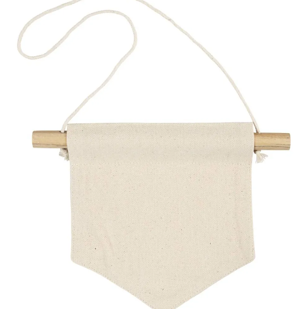 Väggbanner, Spetsig form, H: 16,5 cm, B: 15 cm, 300 g, ljusnatur, 2 st./ 1 förp.