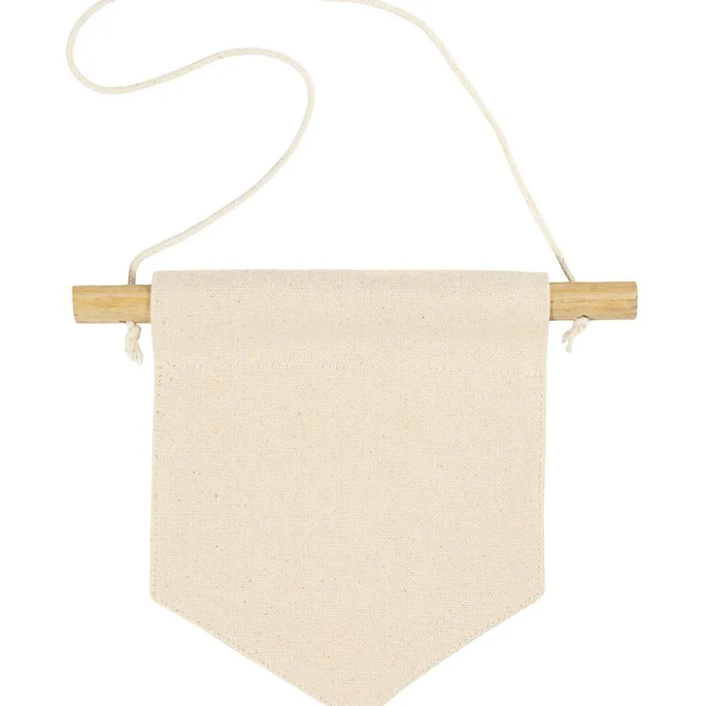 Väggbanner, Spetsig form, H: 16,5 cm, B: 15 cm, 300 g, ljusnatur, 2 st./ 1 förp.