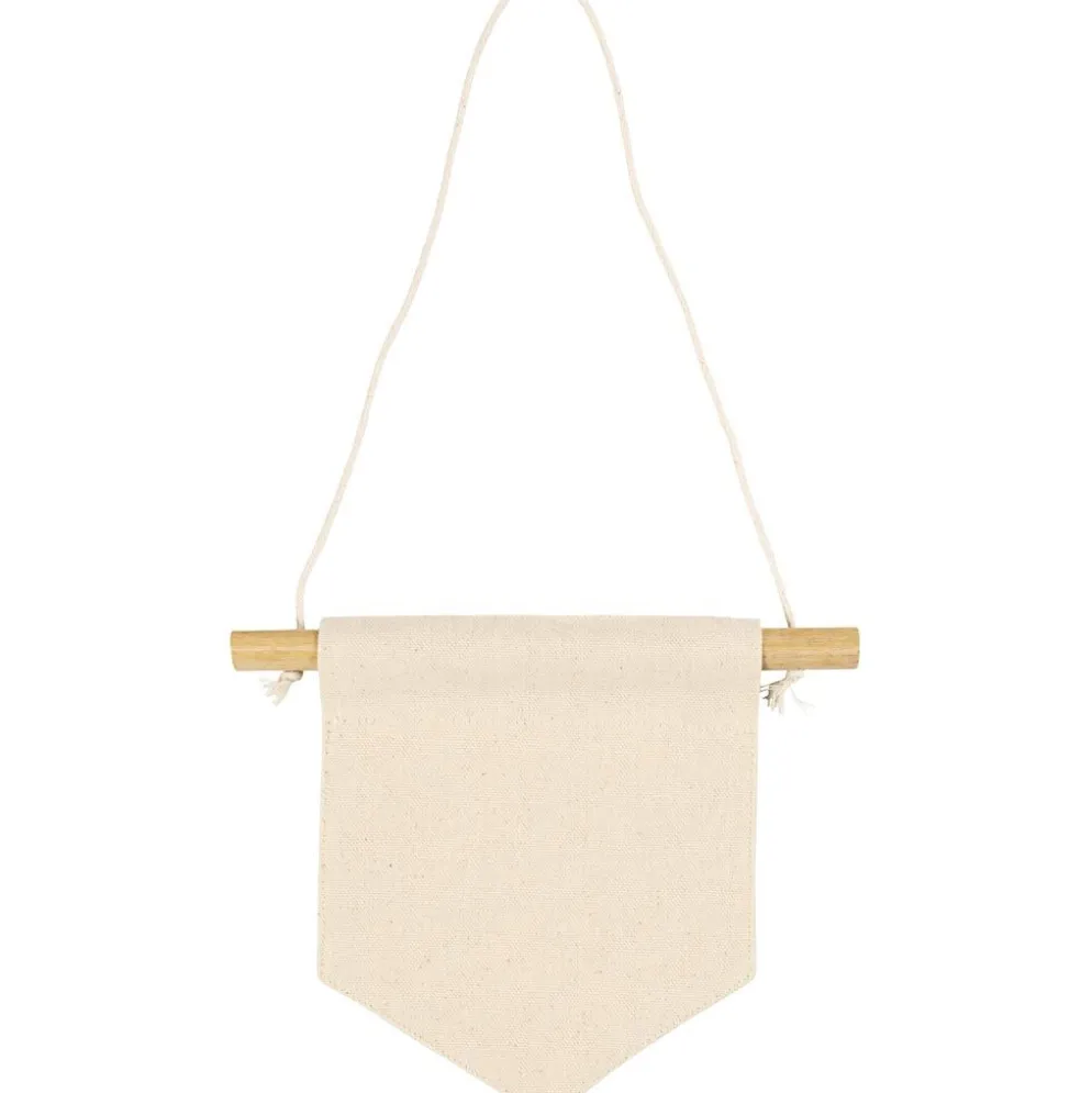 Väggbanner, Spetsig form, H: 16,5 cm, B: 15 cm, 300 g, ljusnatur, 2 st./ 1 förp.