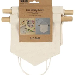 Väggbanner, Spetsig form, H: 16,5 cm, B: 15 cm, 300 g, ljusnatur, 2 st./ 1 förp.