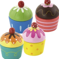 VIGA cupcakes, stl. 4x5,5 cm, 4 delar/ 1 förp.
