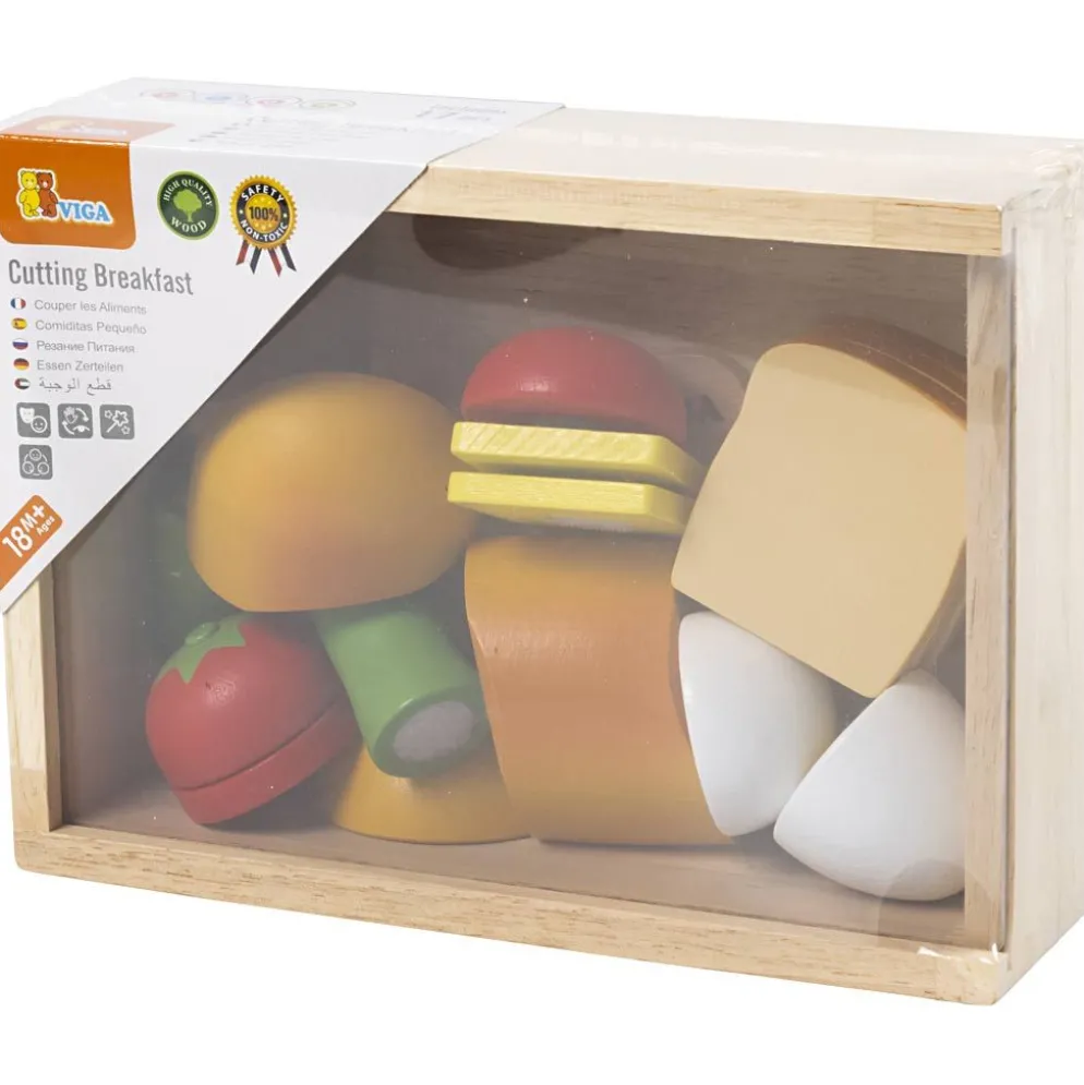 VIGA Frukostset, mixade färger, 1 set