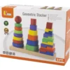 VIGA geometriskt stapeltorn, stl. 28x21x9 cm, 1 set