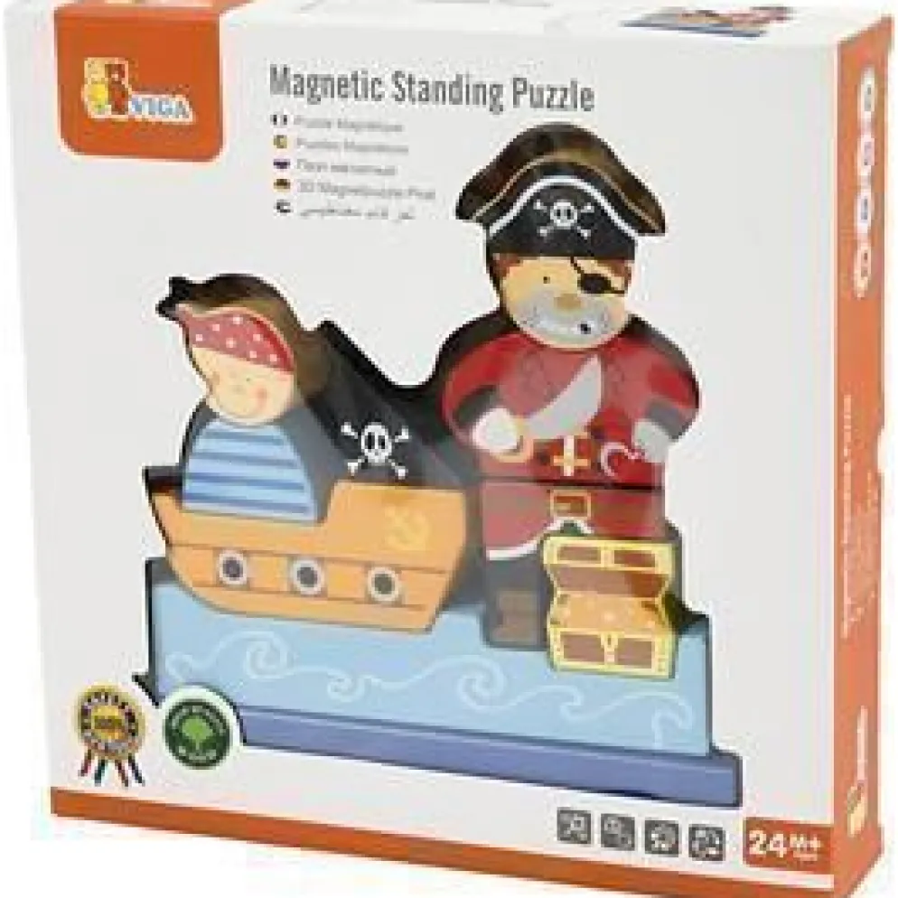VIGA Magnetiskt 3D-pussel, 1 set