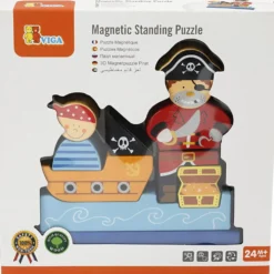 VIGA Magnetiskt 3D-pussel, 1 set