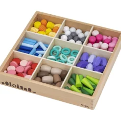 VIGA sorteringsset, stl. 31x31x5 cm, 141 delar/ 1 förp.