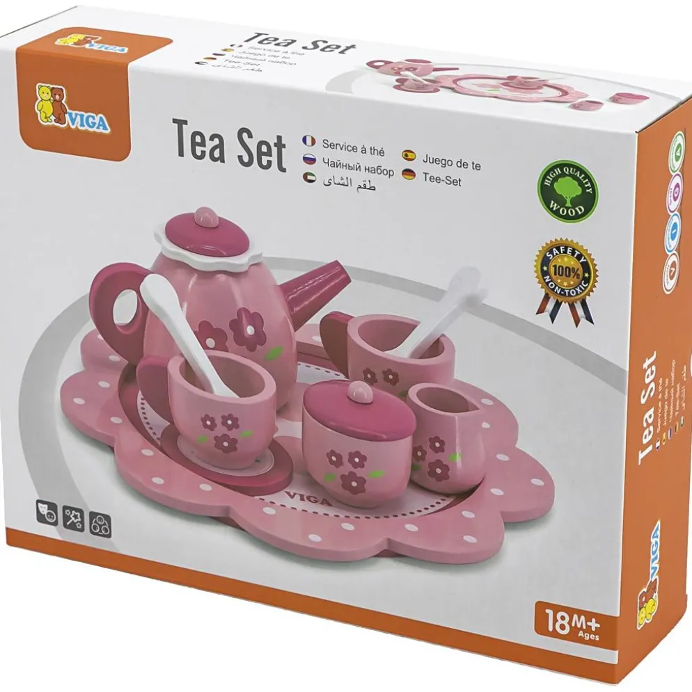 VIGA teset, H: 9,5 cm, Dia. 24 cm, 9 delar/ 1 förp.