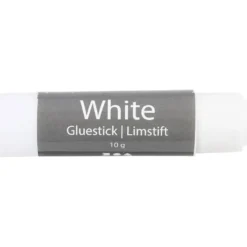 Vitt limstift, rund, 10 g, 2 st./ 1 förp.