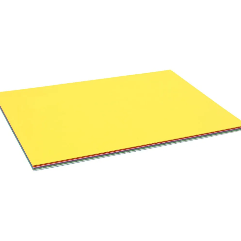Vårkartong, A4, ark 210x297 mm, 180 g, mixade färger, 30 mix. ark/ 1 förp.
