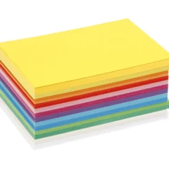 Vårkartong, A6, ark 105x148 mm, 180 g, mixade färger, 300 mix. ark/ 1 förp.